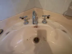 New basin tap set fitted in a Caringbah bathroom