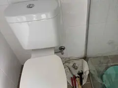 Toilet in a Heathcote bathroom after a cistern repair