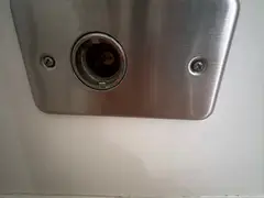 Gas bayonet fitted in a living room wall in Miranda