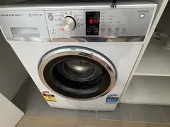 Washing machine connected to new drainage in Sutherland